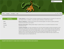 Tablet Screenshot of catnipstudios.com